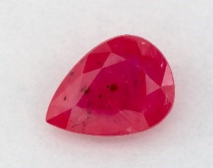 1.21 carat Pear Natural Ruby