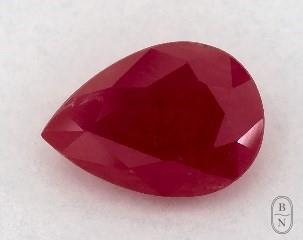 This 0.89 Pear Ruby is sold exclusively by Blue Nile 
