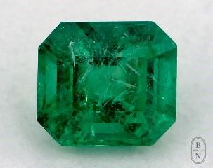 This 0.92 Emerald Green Emerald is sold exclusively by Blue Nile 