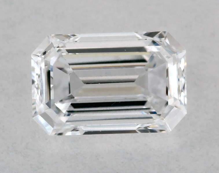 0.34 ct Emerald, D · VS2 · Very Good