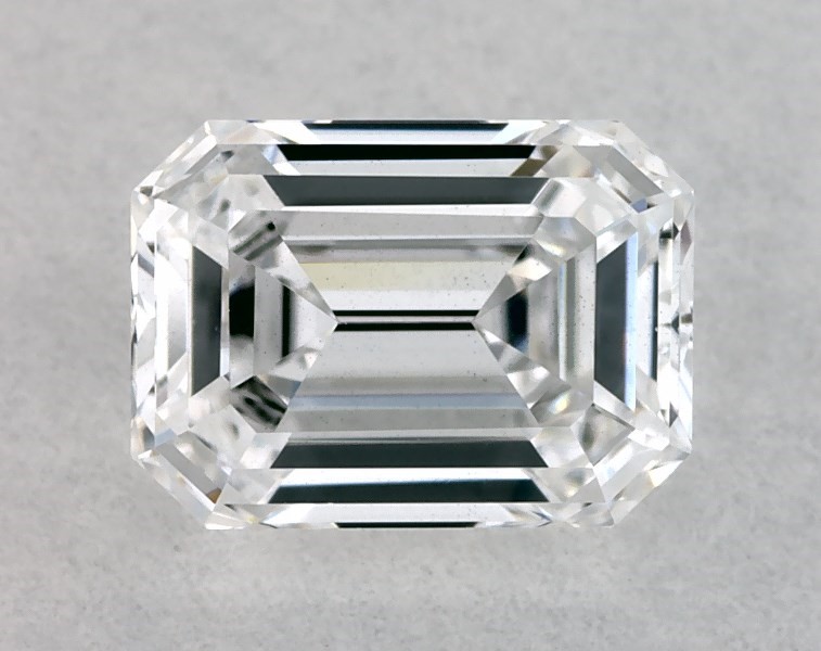 0.34 ct Emerald, D · VS2 · Fair