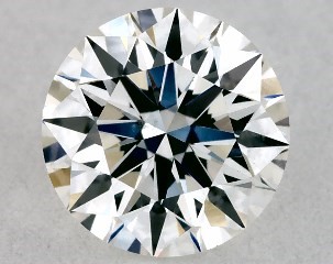 0.32 Carat F-SI1 Excellent Cut Round Diamond