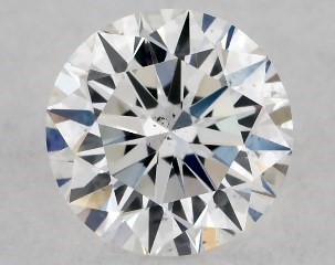 0.34 Carat F-SI1 Very Good Cut Round Diamond
