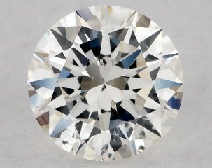 0.40 Carat I-SI1 Very Good Cut Round Diamond