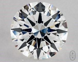 This 4.01 carat  round diamond I color vs2 clarity has Excellent proportions and a diamond grading report from GIA