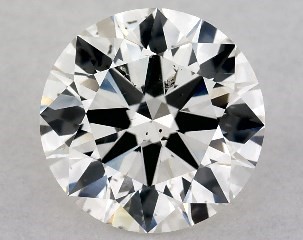 1.02 Carat I-SI1 Excellent Cut Round Diamond