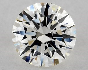 2.03 Carat I-SI1 Excellent Cut Round Diamond