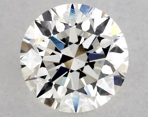 1.01 Carat H-SI1 Very Good Cut Round Diamond