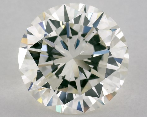 GIA 3.00 Carat K-SI1 Good Cut Round Diamond