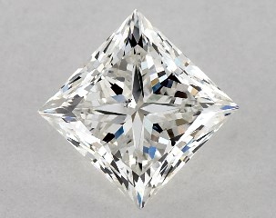 1.01 Carat H-SI1 Princess Cut Diamond