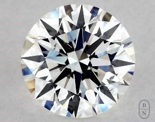 This 1 carat  round diamond F color si1 clarity has Excellent proportions and a diamond grading report from GIA