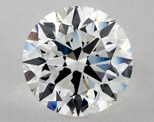 3.06 Carat G-VVS2 Excellent Cut Round Diamond