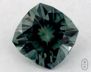 This 0.72 Cushion Green Sapphire is sold exclusively by Blue Nile 