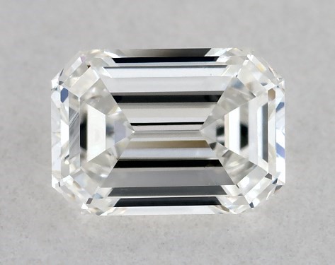 GIA 0.36 Carat F-VS1 Good Cut Emerald Natural Diamond