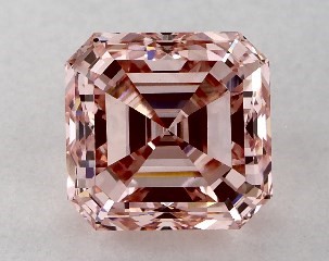 PINK♢DIAMONDs Round 1.35 Cts Fancy Pinkish Pink VS1 IGI Certified Lab