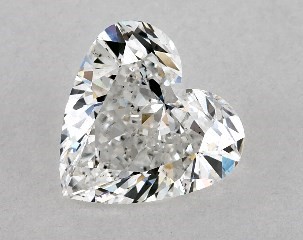 1.01 Carat F-VS2 Heart Shaped Diamond