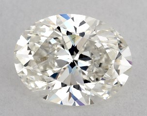 1.00 Carat H-VS1 Oval Cut Diamond