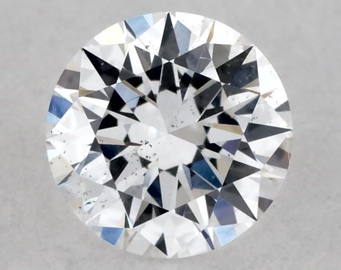 GIA 0.23 Carat D-SI2 Excellent Cut Round Diamond