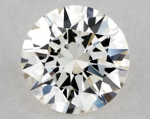 0.26 Carat K-IF Excellent Cut Round Diamond