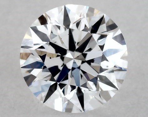 GIA 0.30 Carat D-SI2 Very Good Cut Round Diamond