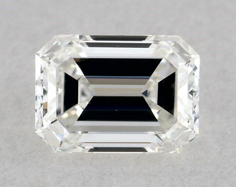 GIA 0.27 Carat H-VS1 Very Good Cut Emerald Diamond