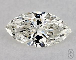 This marquise cut 1.05 carat I color si1 clarity has a diamond grading report from GIA