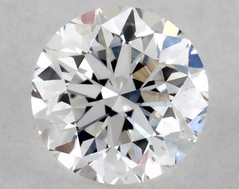 GIA 0.28 Carat D-SI1 Good Cut Round Diamond
