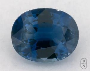 This 0.93 Oval Blue Sapphire is sold exclusively by Blue Nile 