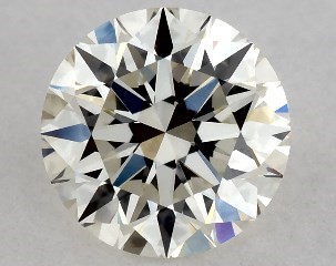 0.52 Carat K-VVS1 Excellent Cut Round Diamond