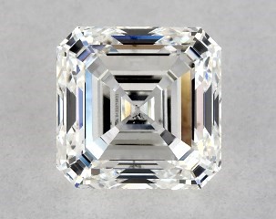 1.01 Carat H-SI1 Asscher Cut Diamond