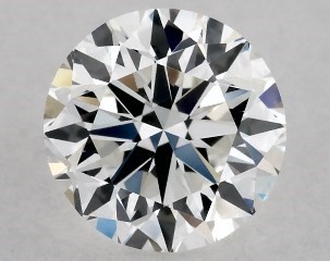 0.50 Carat G-VVS2 Good Cut Round Diamond