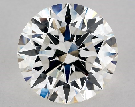 GIA 4.12 Carat H-VS1 Excellent Cut Round Diamond