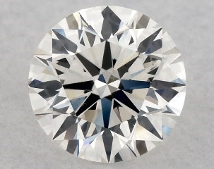 0.50 Carat H-SI1 Excellent Cut Round Diamond
