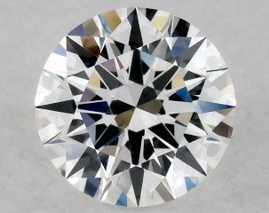 0.37 Carat F-IF Excellent Cut Round Diamond