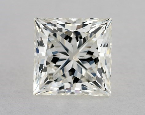 GIA 1.00 Carat K-VS1 Ideal Cut Princess Diamond