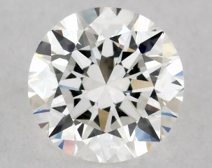 This 0.23 carat  round diamond G color if clarity has Excellent proportions and a diamond grading report from GIA