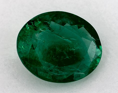 2.12 Carat Oval Natural Green Emerald
