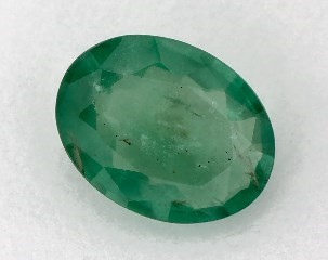 1.31 carat Oval Natural Green Emerald