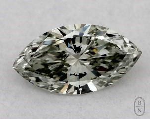 This marquise cut 0.32 carat Fancy Grayish Yellowish Green color vs2 clarity has a diamond grading report from GIA