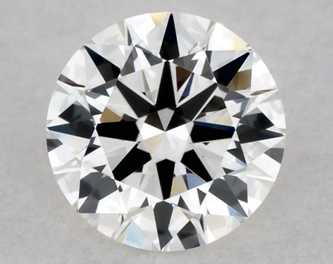 0.33 Carat H-VVS2 Excellent Cut Round Diamond