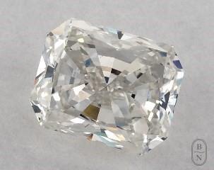 This radiant cut 1.21 carat I color si1 clarity has a diamond grading report from GIA