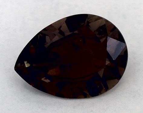 3.96 Carat Pear Natural Green Sapphire