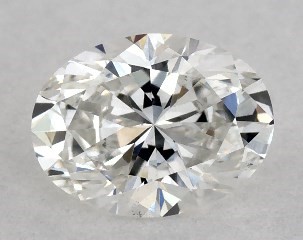 0.31 Carat F-SI1 Oval Cut Diamond