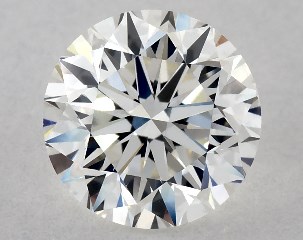 1.00 Carat H-VVS1 Good Cut Round Diamond