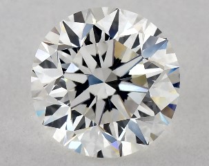 1.00 Carat H-VVS2 Good Cut Round Diamond