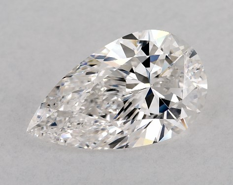 GIA 2.22 Carat F-IF Very Good Cut Pear Diamond