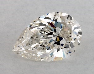 1.05 Carat H-SI1 Pear Shaped Diamond