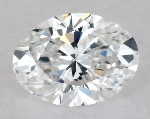 0.30 Carat E-SI1 Oval Cut Diamond