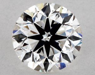 1.02 Carat H-VS2 Very Good Cut Round Diamond