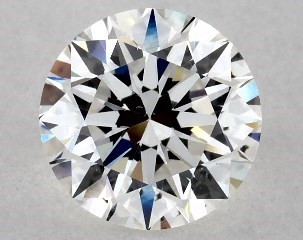 This 1.01 carat  round diamond F color si1 clarity has Excellent proportions and a diamond grading report from GIA